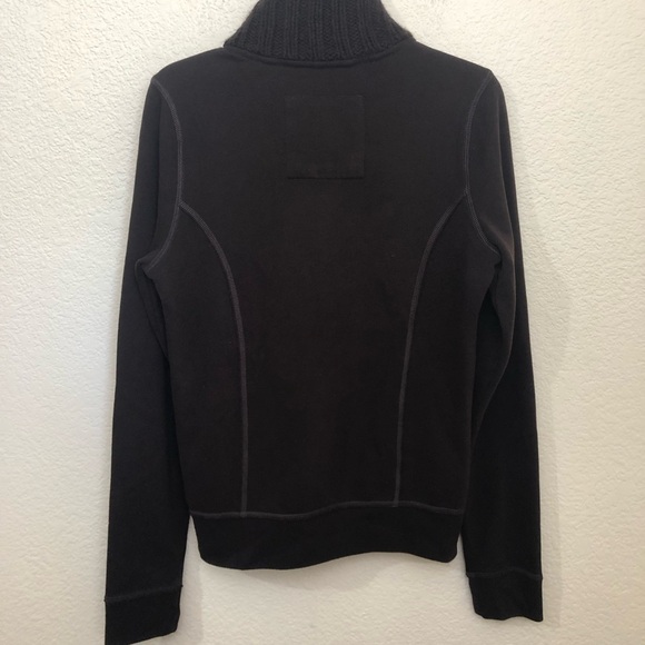 HOLLISTER Womens Large Bettys Brown Sweater Jacket Buttons NWT - Picture 12 of 16